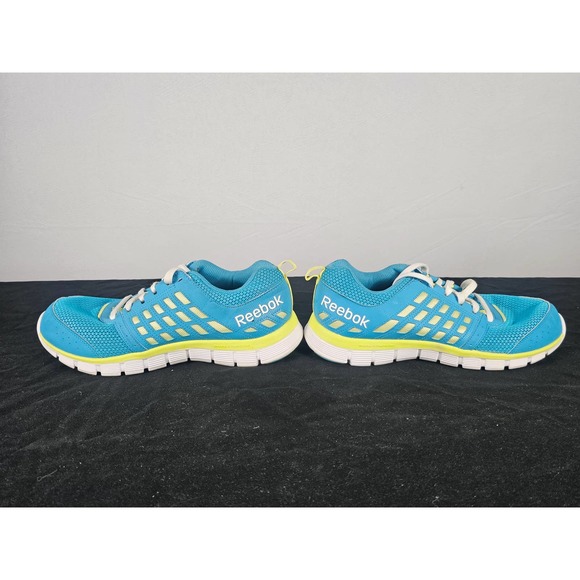 Reebok Women's Z Dual Ride Running Shoes Flight Blue Green - Picture 5 of 8